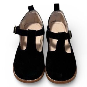 GINFIVE Girls Black T-Strap Mary Jane Shoes Size 10